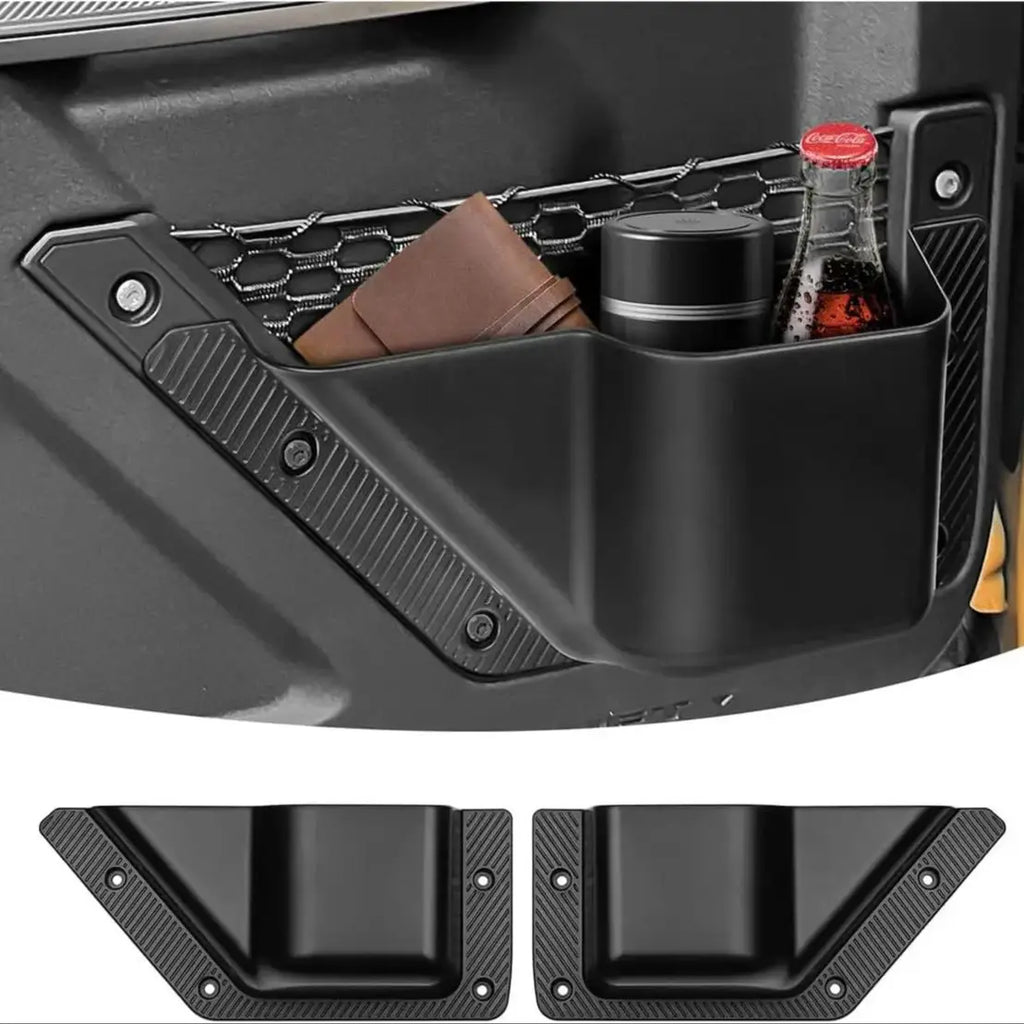 Compatible For 2021-2025 2026 Ford Bronco Accessories Cup Holder Side Organizer Box for Bronco Storage 2/4 Door (Not Sport)