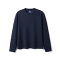 SIMWOOD 2026 Spring New Regular Fit 260gsm Anti-static Thermal Fleece Fabric Long Sleeve T-shirts Men Casual Tops