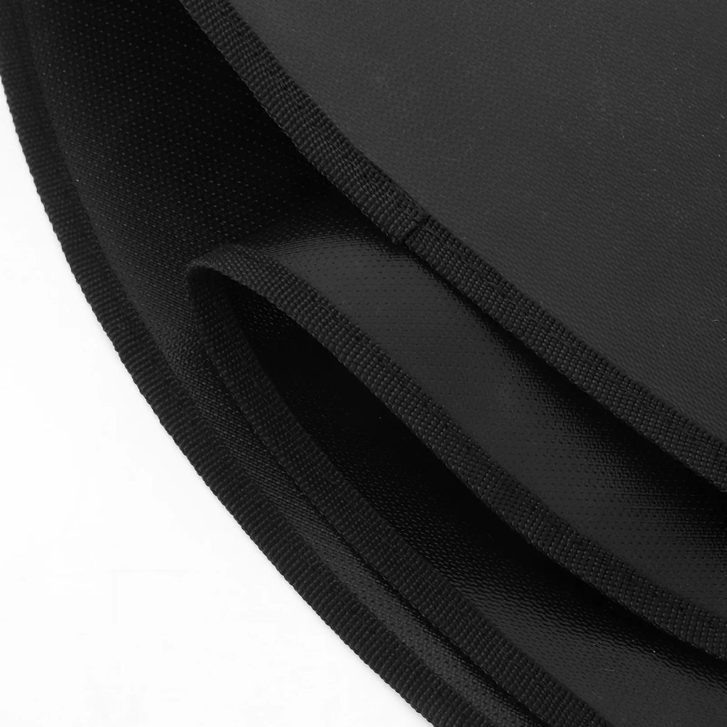 Round 30 Inch Under Grill Mat Fireplace Fire Mat Barbecue Camping Fire Blanket BBQ Grill Mat Outdoor Camping Picnic Accessories