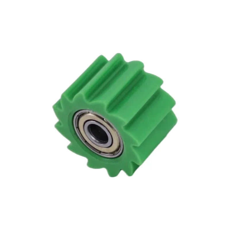 8mm green guide wheel for off-road motorcycle, wear-resistant chain guide accessory part