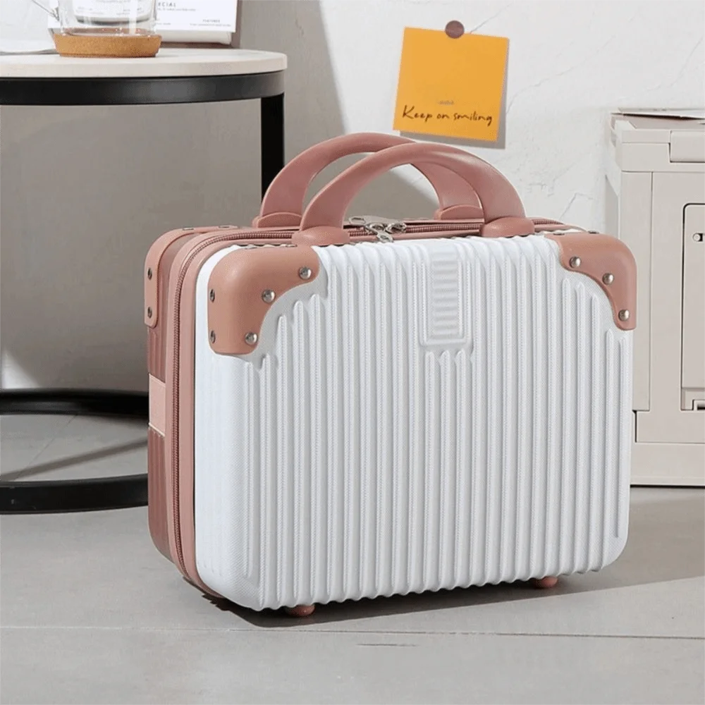 Hot Sales 14 inch Travel Suitcase Mini Hand Makeup Case Travel Luggage Cosmetic Box For Women