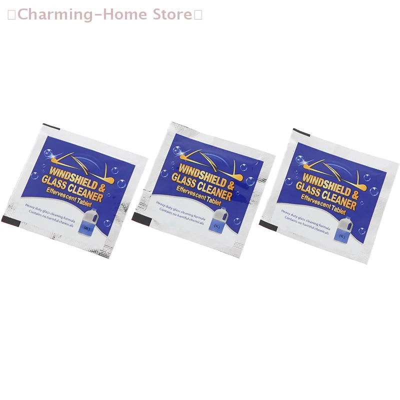 【M】20PCS Car Wiper Fine Cleaner Glass Cleaning Car Solid Wiper Window Cleaner For Any Glass Or Window Car Accessories