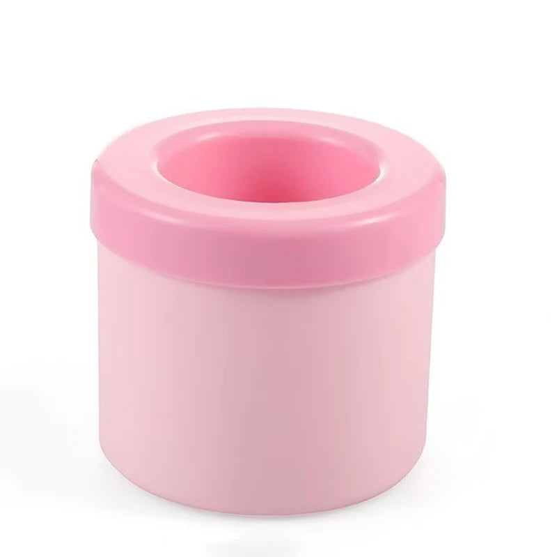40/60 Ice Cubes Silicone Mold Round Ice Bucket Ice Storage Box Household DIY Refrigerator Freeze Ice Maker Creative Barware Tool