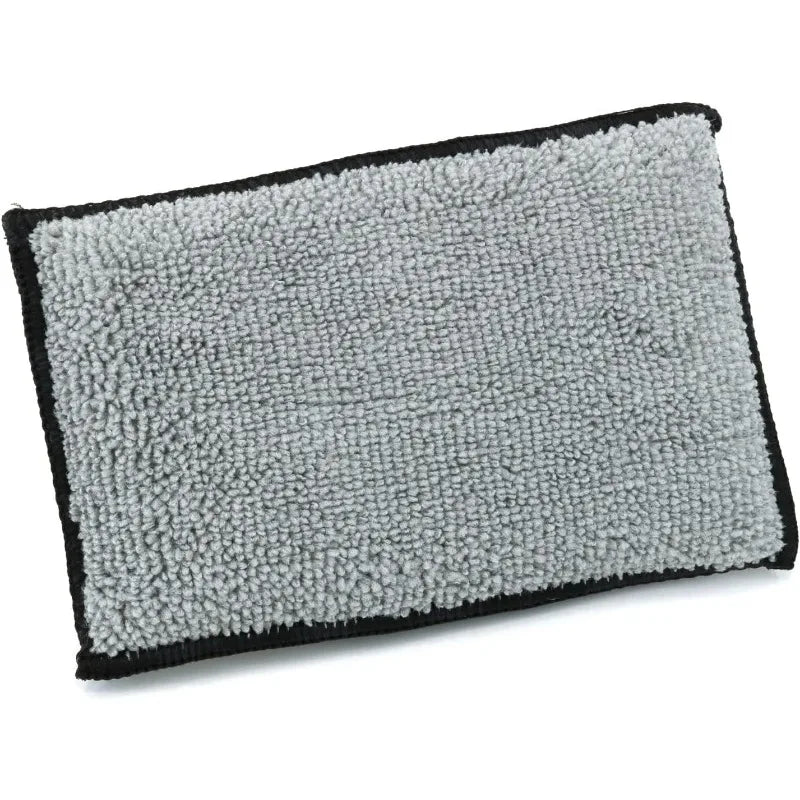 2PCS Microfiber Car Cleaning Sponge Pads Interior Detailing Applicator Sponge Dashboard Leather Seat Window Car Wash Cleaning