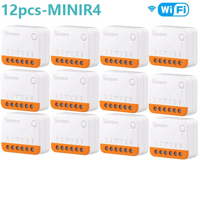 SONOFF Mini R4 Smart Wifi Switch Module Switch Two-Way Control Smart Home Works With Alexa Google Home Yandex Alice smartthi