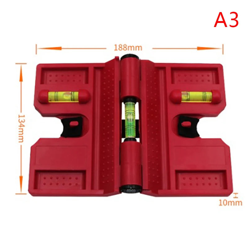 Foldable Cylinder Level High-Precision Pipeline Spirit Bubble Level for Pipe