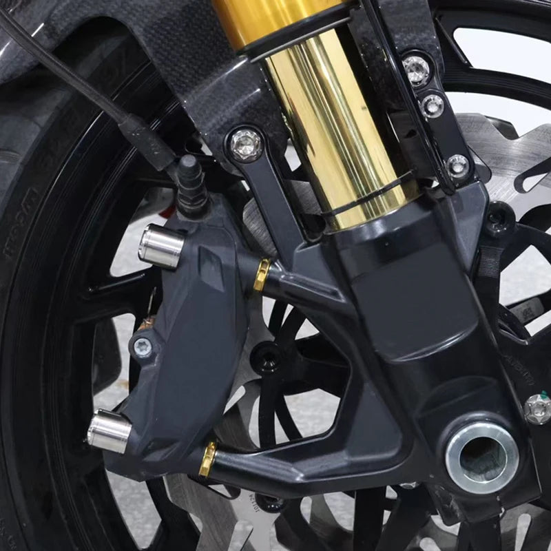 Road Faith Titanium Alloy Motorcycle Caliper Bolt Front Fender Bolts Anti-theft For HD 121CVO 121ST 24-up 117 Road/ Street Glide