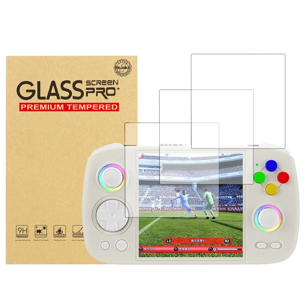 For Anbernic RG Cube Tempered Glass Screen Protector 9H Hardness Anti-Scrach HD Screen Tempered Film Game Accessories