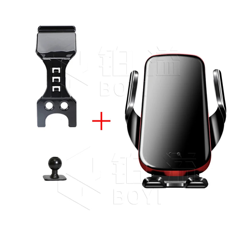 Phone Holde Car For Benz E Class W213 2016-2023 Mobile Support Special Fixed Bracket Base Wireless Charging Stand Interior