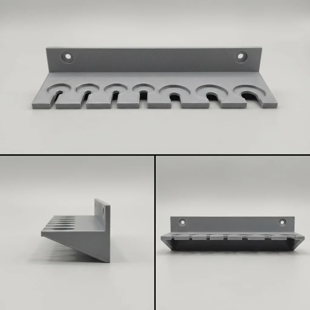 1Pc T-Handle Tool Rack, Screwdriver & Hex Key Holder, Small Parts Storage Organizer for Workshop Garage