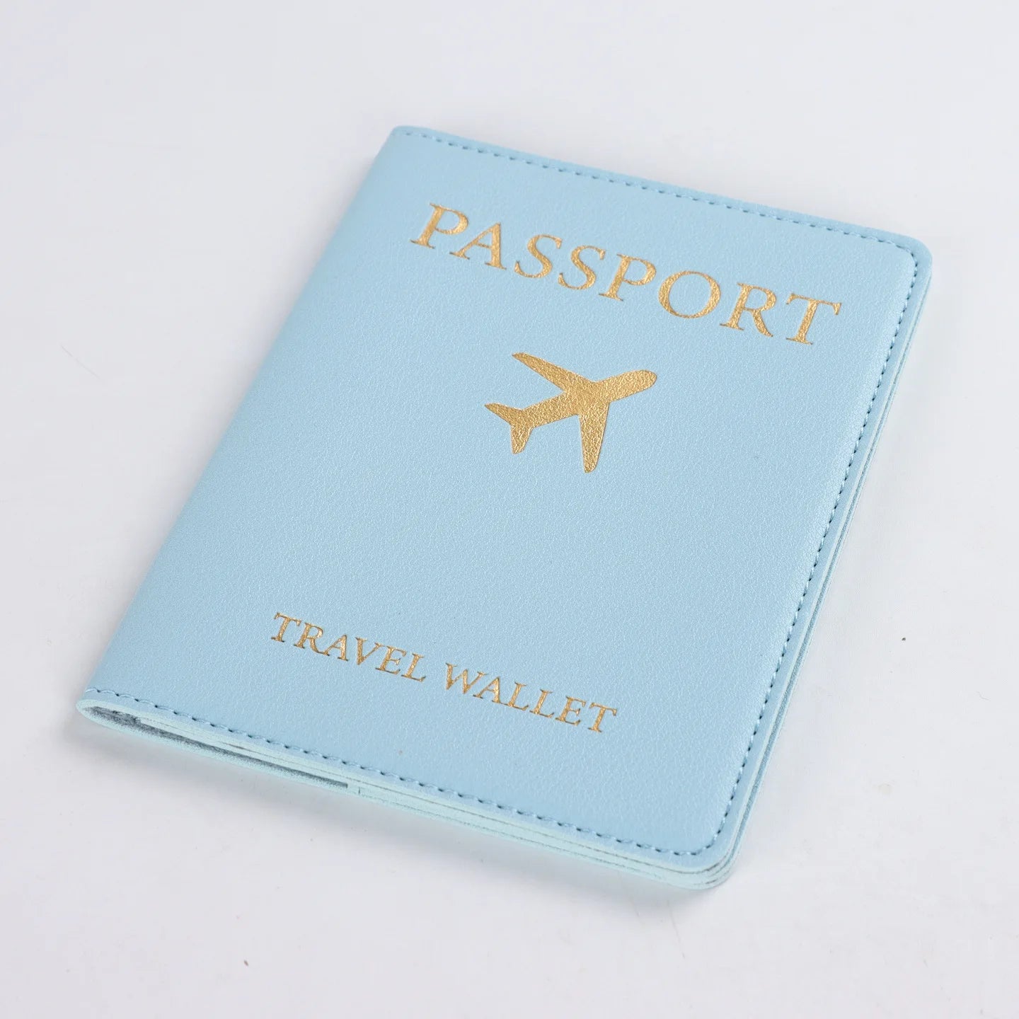 Fashion Leather Passport Holder Travel Wallet for Women Men Simple Wedding Gift Card Cover Hot Sale