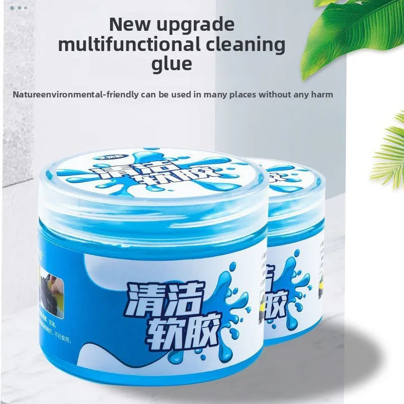 Crystal Cleaning Putty Car Interior Cleaning Slime Gel for Dust and Crevices Multifunctional Cleaner