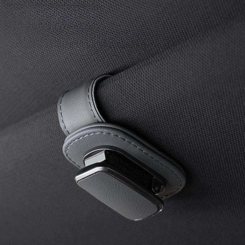 Car Sunglasses Clip Universal Card Ticket Holder Stand Fastener Pen Case Eyeglasses Sun Visor Car Accessories