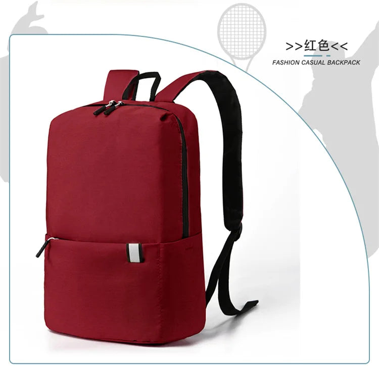 Leisure Travel Backpack Single Shoulder/hand-Held/double Shoulder Bag Waterproof Material Lightweight Student Backpack Unisex