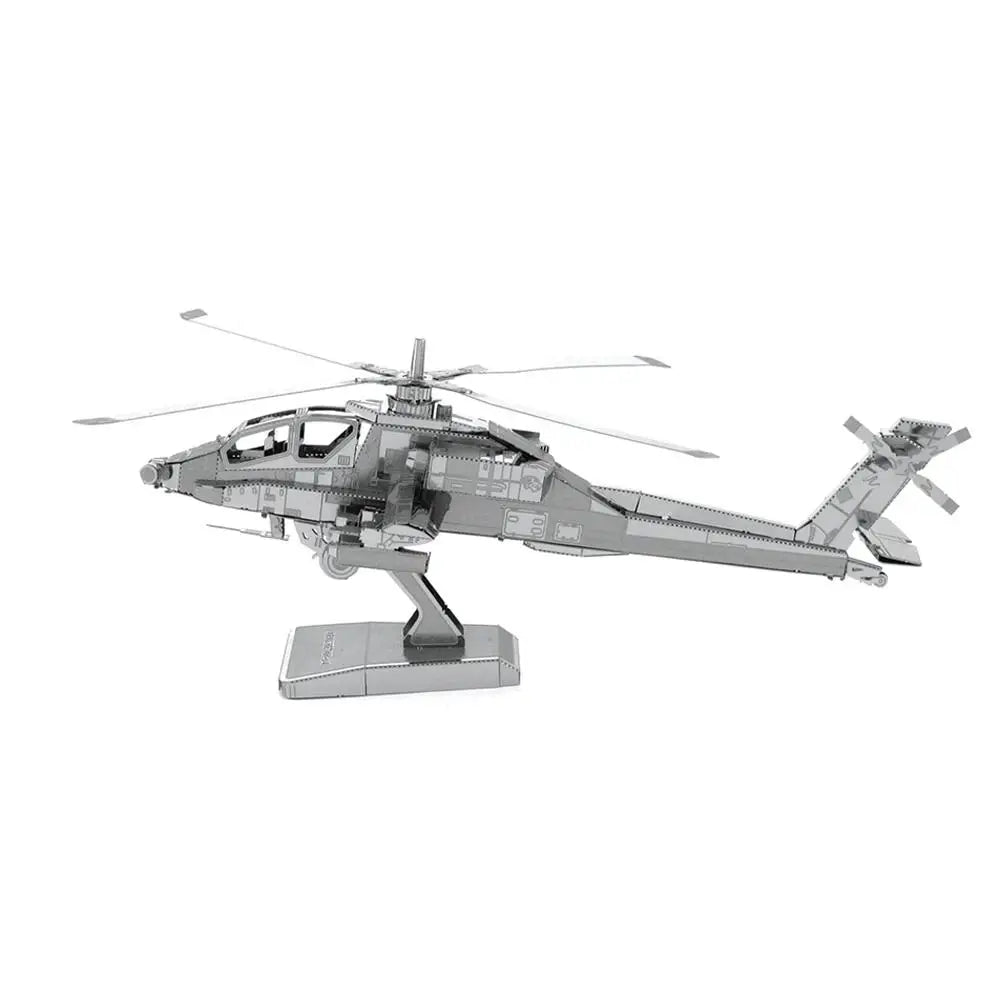 DIY 3D Metal Aircraft Model Kit Alloy Military Airplane Puzzle Educational Assembly Toy for Hobbyists & Collectors