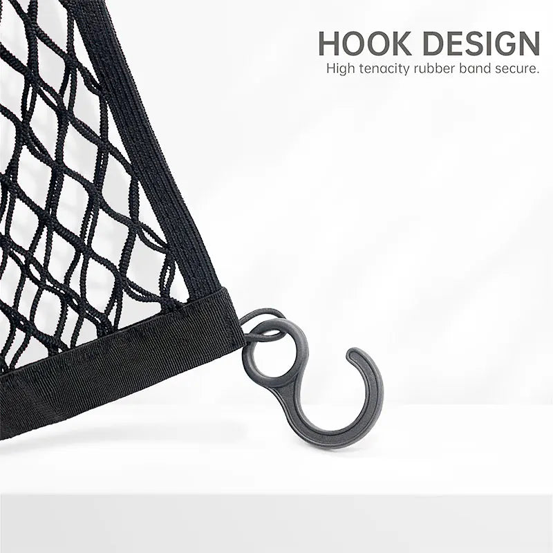SUV Car Ceiling Storage Net Pocket Car Roof Bag Interior Cargo Net Breathable Mesh Bag Auto Stowing Tidying Interior Accessories