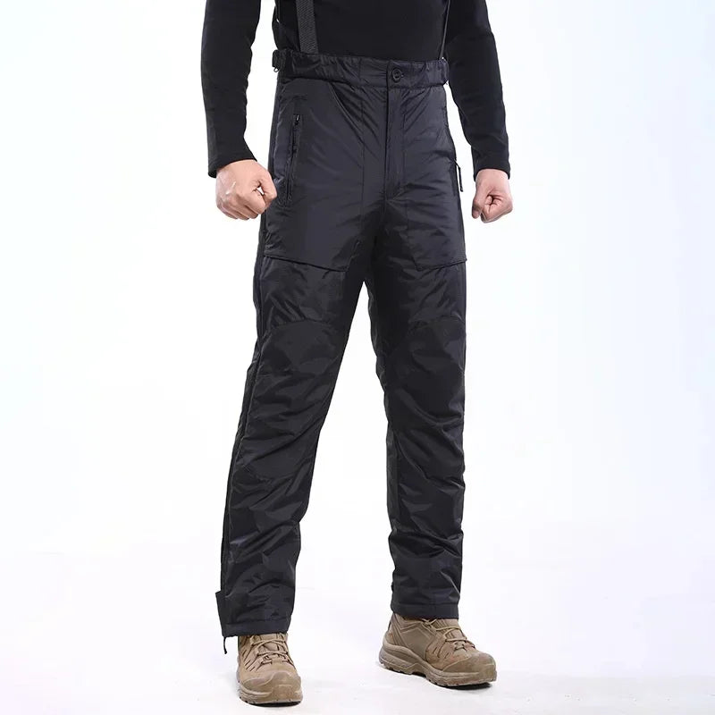 4.0 Tactical Pants,Cargo Pants Men, Winter Thermal Waterproof Windproof Ski Fishing Hunting Men Clothing