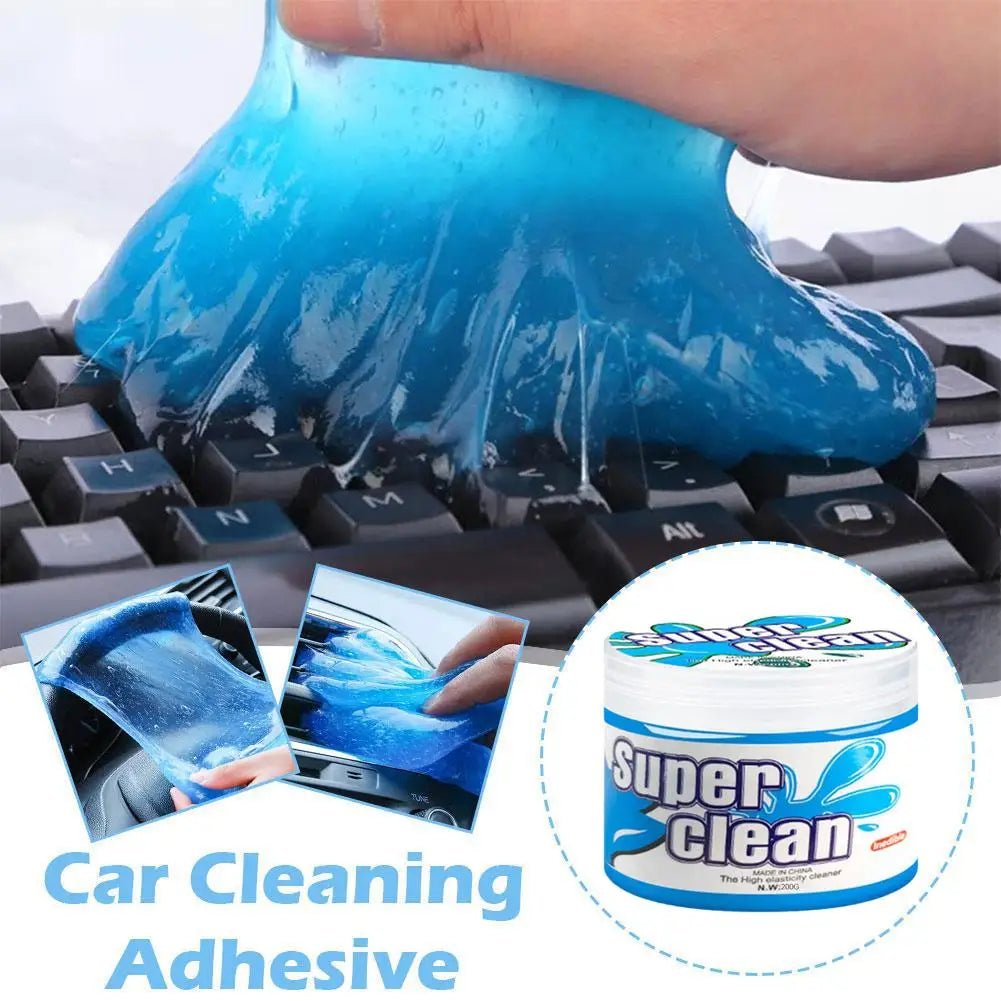 Car Cleaning Soft Gel Multi-function Keyboard Cleaning Mud Reusable Car Interior Cleaning Tools Universal Cleaning Gel