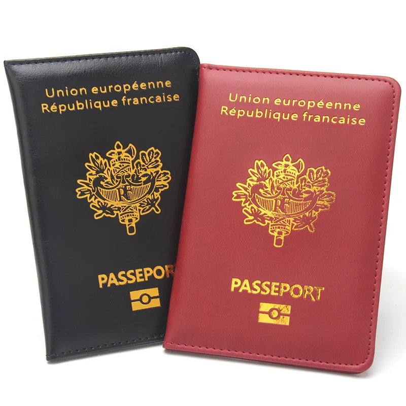High End Leather Passport Holder Passport Protection Cover Passport Case Plane Ticket Holder Id Card Holder Travel Accessories