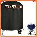 Charcoal Grill Cover, BBQ Grill Cover for Weber Charcoal Kettle Grill, Heavy Duty Outdoor Smoker Cover, Compatible with Holland