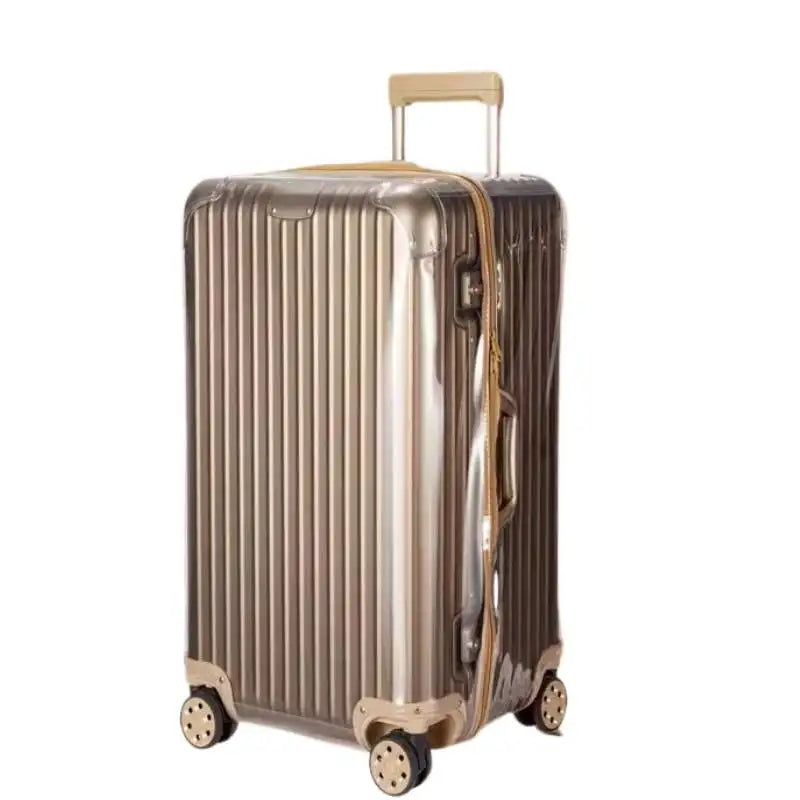 Luggage Cover for Rimow Original Trunk Plus with Zipper Suitcase Clear Covers Dustproof Protecter Case Wear-resisting PVC 33"