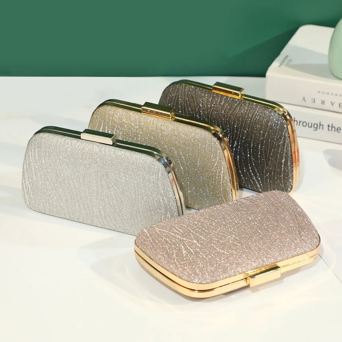 Elegant Sparkling Women Evening Purses Clutch Bags Formal Party Clutches Wedding Purses Cocktail Prom Handbags