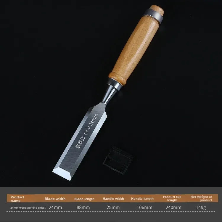 8/12/16/20/24mm Wood Carving Chisels Set Professional for Woodworking with Ergonomic Wood Carving Tools DIY Auxiliary Tools