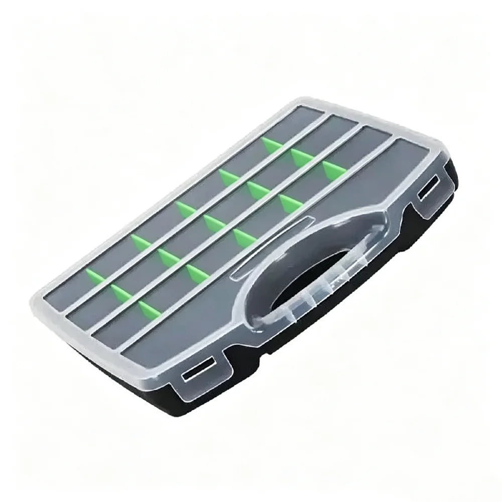 20 Grid Screw Box Container Storage Plastic Tool Organizer Box Thickened Compartment Case for Screws Drill Bits Parts Storage