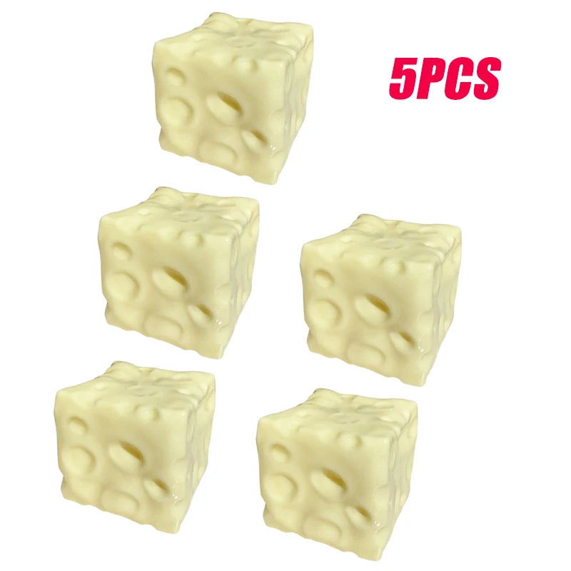 Taba Squishy Cheese Cube Stress Ball Shapeable Squeeze Ball Non Rebound Sensory Fidget Toys for Adults Relaxing Anxiety Relief