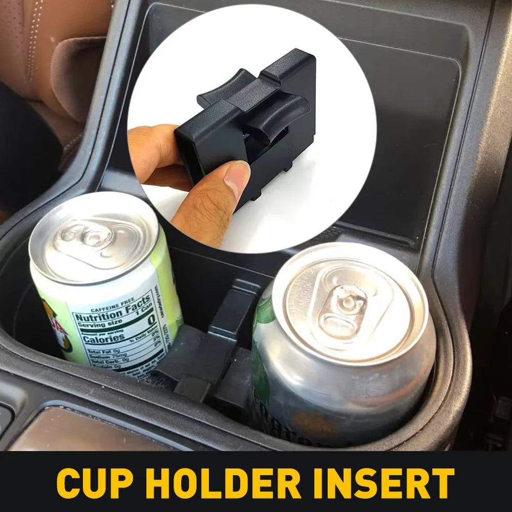 1/2PCS Cup Holder For Subaru Legacy Forester Outback Cup Holder Partition Insertion Divider Armrest Box Cup Holder Car Accessory