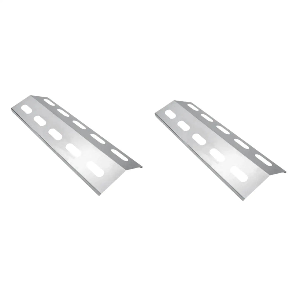 2Pcs Grill Heat Plate Shield Barbecue Heats Plate Easy to Install Convenient Fire Divider Heat Tent for Garden Camping Picnic