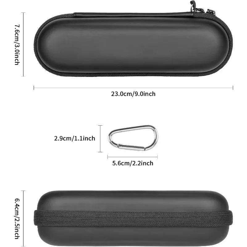 Portable Hard EVA Storage Case for Electric Toothbrush - Travel Protective Shell Organizer Holder Accessories
