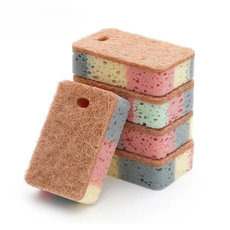 Kitchen Stain Removal Sponge Magic Wipe Hundred Clean Cotton Dishwashing Sponge Wipes Bathroom Cleaning Utensils