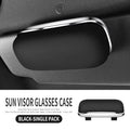 Car Sun Visor Sunglasses Holder Auto Interior Glasses Storage Box Eyeglasses Case Card Ticket Clip Organizer Accessories