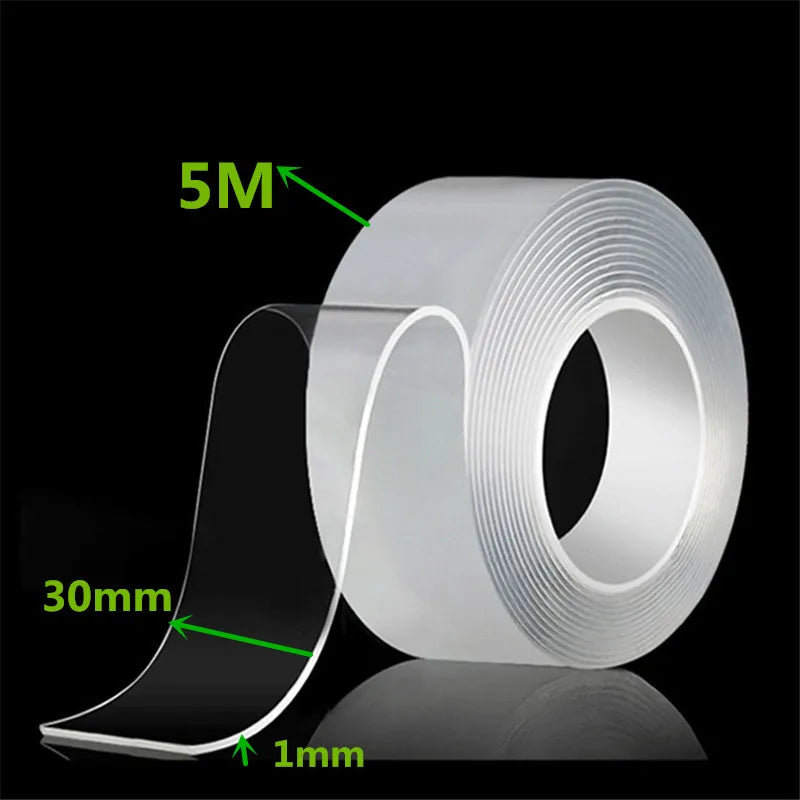 Waterproof 6850 Transparent  Double Sided Nano Tape Reuse Home Tapes Adhesives Porcelain wood  metal plastic Super Glue