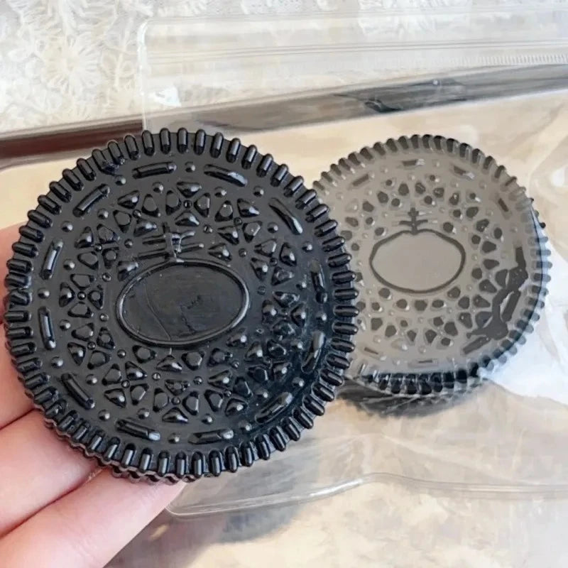 Squishy Handmade Silicone Cookies Fidget Toys Slow Rebound Stress Relief Pinch Decompression Squeeze Toy for Kids Adults Gifts