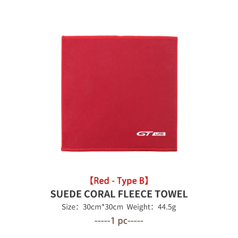 Super Absorbent Car Wash Coral Velvet Towel Cleaning Cloth For Peugeot 206 207 208 508 607 2008 3008 4008 5008 RCZ Rifter