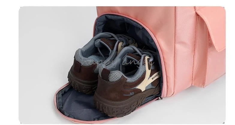 New My Little Pony Gym Bag Compartment Luggage Bag for Men Women Foldable Waterproof Lightweight Yoga Gym Sports Bag