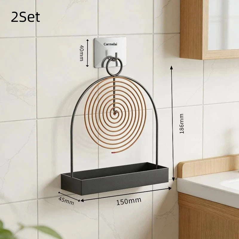 Mosquito Coil Holder, Sandalwood Holder, Metal Material, Hanging Mosquito Coils Sandalwood, Ideal For Home And Outdoor Camping