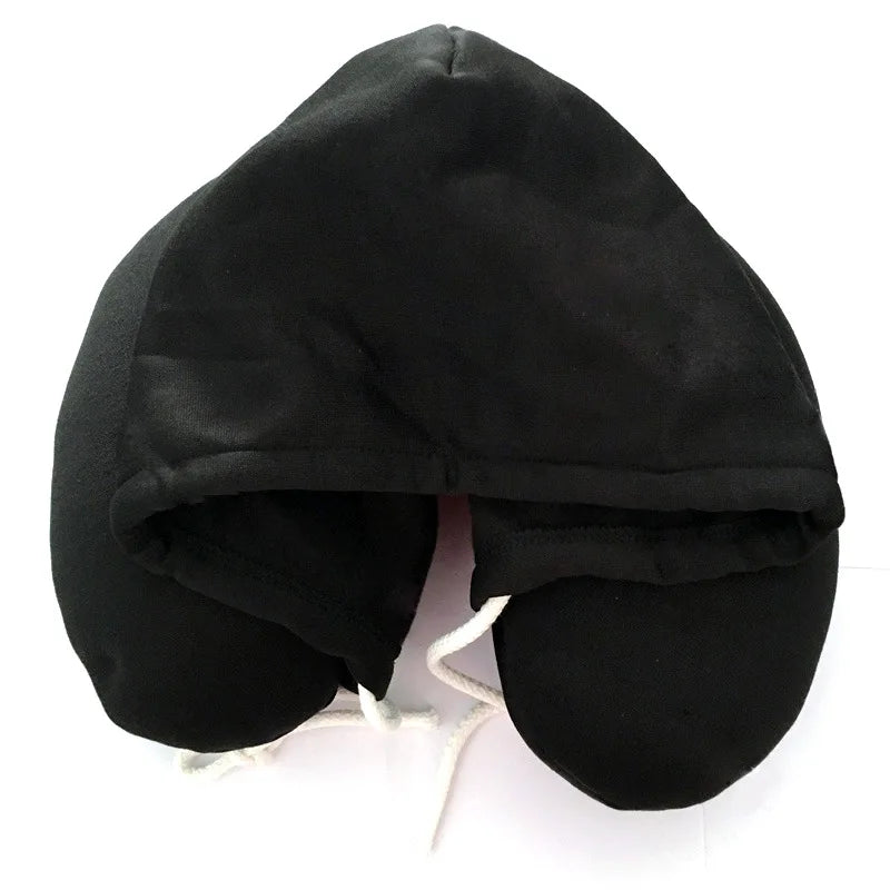 U-shaped Hooded Travel Home Pillows Car Seats Office Aircraft Pillows Neck Pillows Lightweight Sleeping Pads Popular New Models