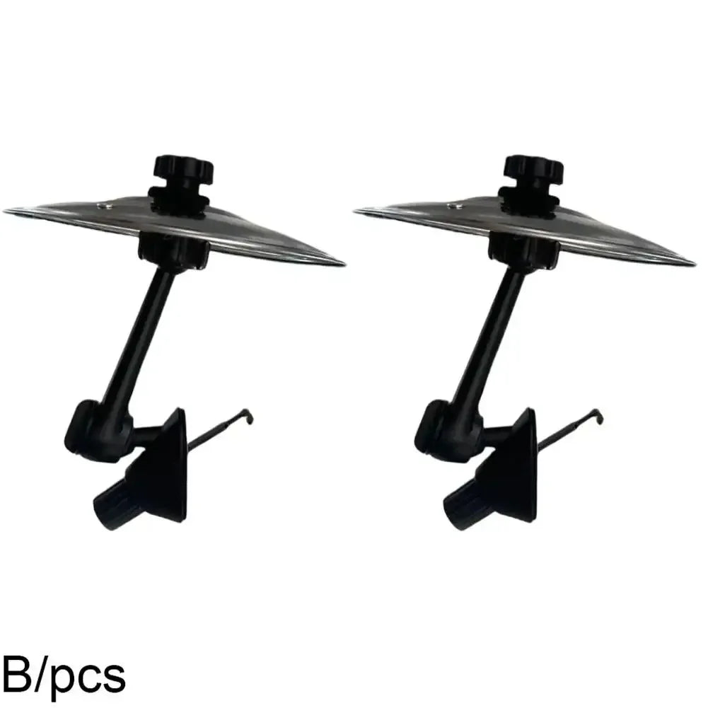 Universal Car Air Vent Musical Car Decor Mini Percussion Cymbals Dashboard Tapping Rhythm Drums Driving Accessory Unique Gift