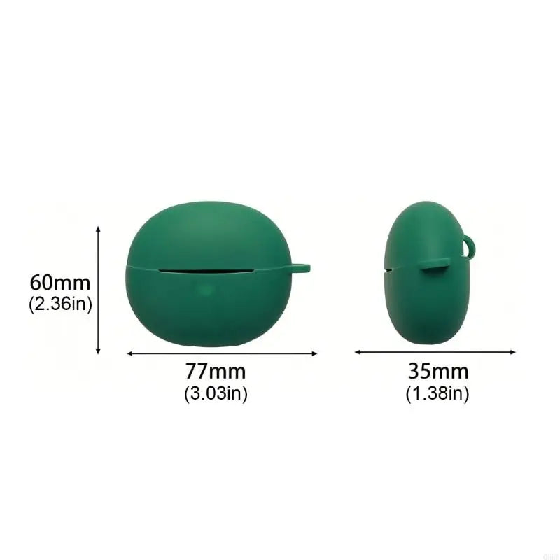 Silicone Cover for MC2 Earphone Case Anti Slip Design Quickly Access Opening Stylish Color Option