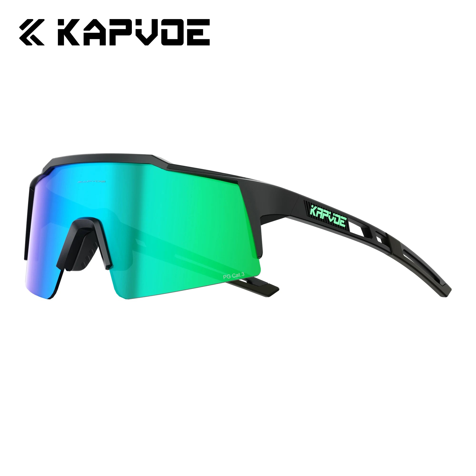 KAPVOE UV400 Polarized Anti-Glare Outdoor Sports Sunglasses Hiking Surfing Fishing and Casual Glasses Stylish Unisex Sunglasses