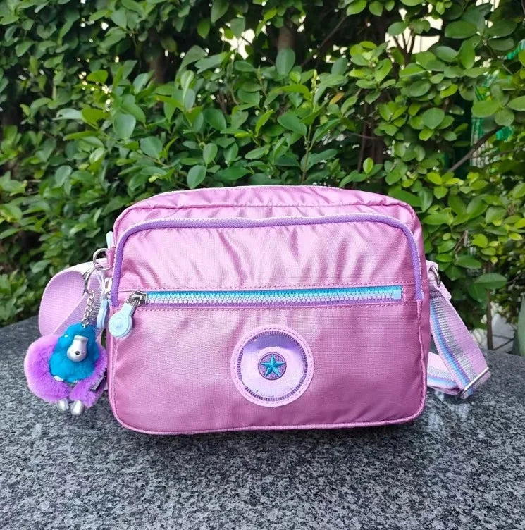 from China Monkey Shoulder Handbag Women's Bag Nylon Cloth Purse Wallet Coin Purse Handheld Bag Fashion Spring Season