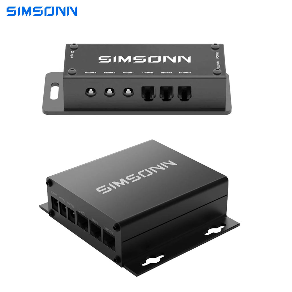 SIMSONN Main Control Box for the Pro X Ultra Pedals and Plus X Pedals Support VAM PRO Motors Includes USB Cable
