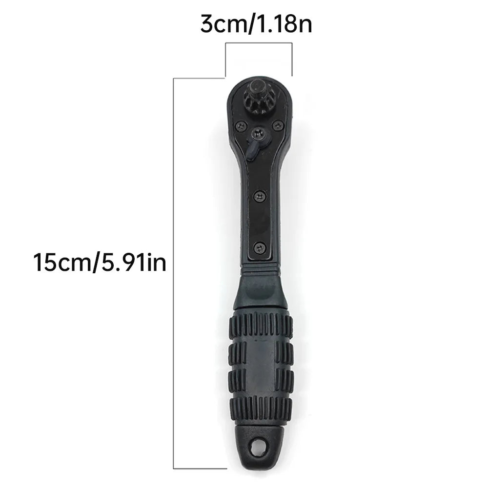 1pc Electric Drill Special Chuck Key Wrench Labor saving 2-in-1 Ratchet Quick Disassembly Three-jaw Key Handgun Drill Accessorie