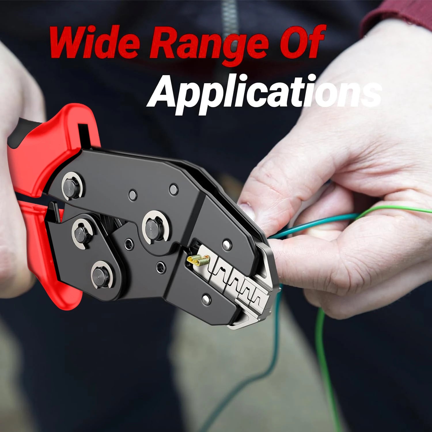 SN-58B Pro Crimps Plug JST ,TE,XH,SM,VH,PH,Molex Terminals Ratchet Crimper Pliers For 0.08-1.5mm²(28-16 AWG) Wires Tool