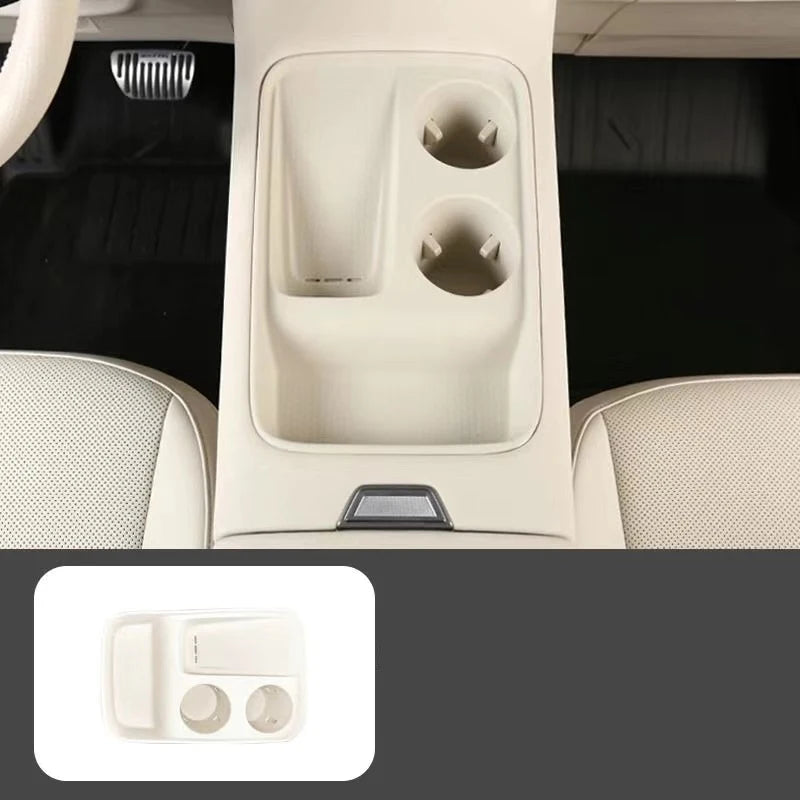 For Haval H6 4rd Gen 2024 2025 2026 Car Central Control Wireless Charging Silicone Pad Water Cup Holder Pad Interior Accessories