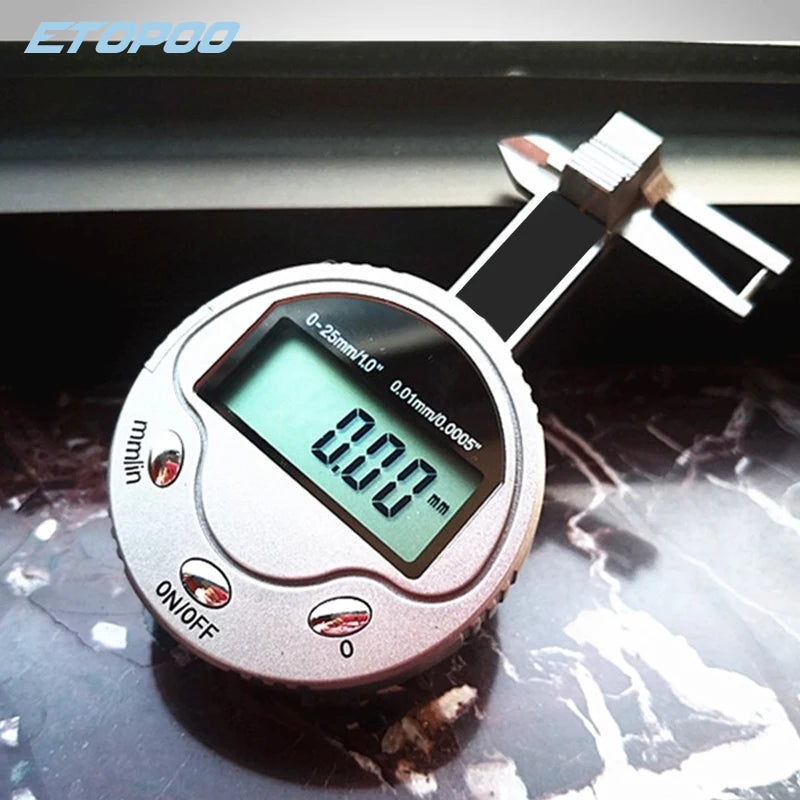 0-25mm 0.01mm Precision Caliper Digital Jewel Gauge Gem Diamond Thickness Gauge Diamond Caliper Gauge Pocket Digital Caliper