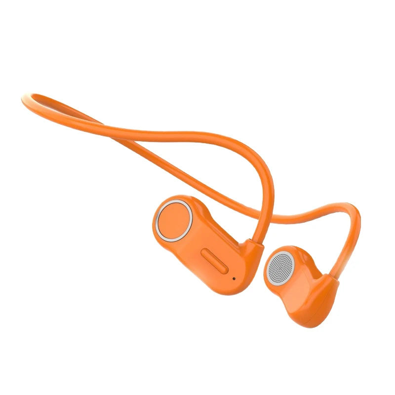 2026 New Bluetooth Earphone Neck Mounted Wireless Headset Sports Wireless HiFi Stereo Music Headset Smooth Sound Conduction